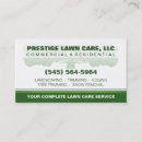 Search for outdoor services business cards Nature