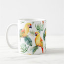Search for colorful floral pattern mugs Tropical