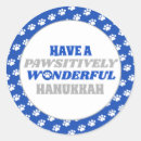 Search for hanukkah cat stickers Blue