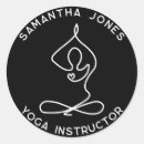 Search for yoga instructor stickers Elegant