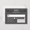 Recherche de halloween wedding rsvp cards Choix de repas