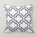 Search for blue moroccan trellis pillows Navy