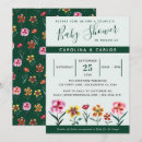 Recherche de joint baby shower invitations Floral
