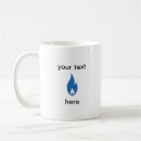 Search for blue fire mugs Flame