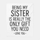 Search for sister blankets Best sister ever