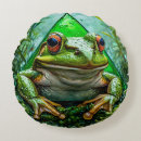 Recherche de grenouille verte coussins Étang