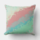 Search for green abstract pillows Turquoise