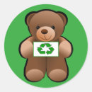Recherche de poubelles autocollants Vert