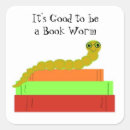 Search for bookworm stickers Library