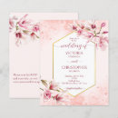 Search for magnolia flower invitations Pink
