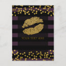 Search for purple stripes postcards Modern