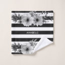 Search for black and white striped bath towels Trendy