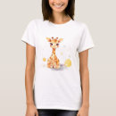 Search for giraffe womens tshirts Cute