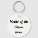 Search for mother of the groom keychains Black and white