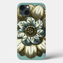 Search for on blue background ipad cases Flower