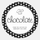 Search for polka dot labels Black and white