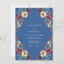 Search for steel blue invitations Floral