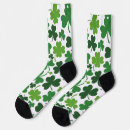Search for st patricks day socks Clover
