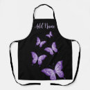 Search for butterfly print aprons Purple