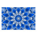 Recherche de mandala bleu posters Marine