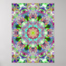 Recherche de mandala coloré posters Imaginaire