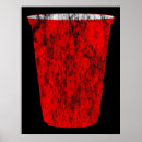 Search for beer cup posters Red