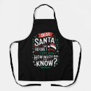 Search for before aprons Santa