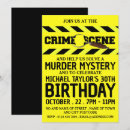 Search for crime scene invitations Magnifying glass