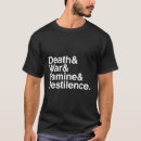Search for four horsemen tshirts Death