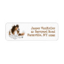 Search for shelties return address labels Canine