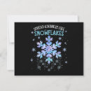 Search for kindness christmas cards Snowflakes