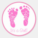 Search for pink footprint stickers Feet