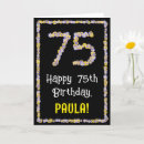 Search for a 75th flowers birthday cards Nature