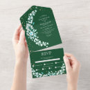 Search for emerald green hearts invitations Couple