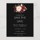 Search for black and burgundy invitations Modern