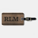 Recherche de simili cuir bagages étiquettes Monogramme
