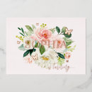 Search for rose gold 1st birthday invitations Pretty