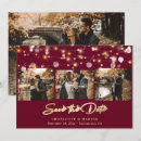 Search for burgundy gold save the dates Elegant