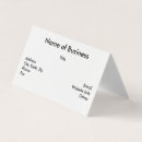 Search for tent business cards Work