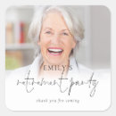 Search for retirement thank you stickers Elegant
