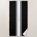 Search for black and gold beach towels Monogrammed