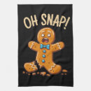 Search for gingerbread man tea towels Santa