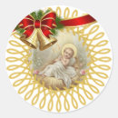 Search for jesus in the manger stickers Religious