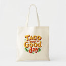 Search for taco tote bags Food pun