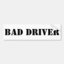 Recherche de mauvais conducteurs voiture autocollants Pare chocs