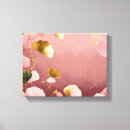 Search for pink and gold canvas prints Elegant