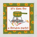 Recherche de fondue invitations Rétro