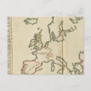 Search for continente postcards European map