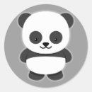 Search for panda illustration stickers Wildlife