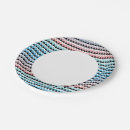 Recherche de motif tribal assiettes en papier Aztec